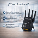 InfinityLink WiFi Satelital Plus📡¡Incluye Chip de Internet Ilimitada de Regalo!¡Sin mensualidades!