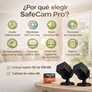SafeCam Pro™ – Compra 1 y Llévate 2 | Seguridad total, inalámbrica y sin WiFi ni electricidade